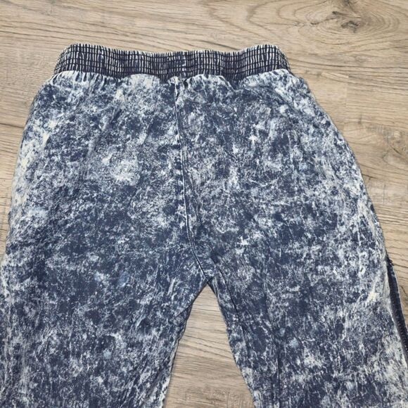 VIP Acid Washed Slit Leg Parachute Pants Size Small - Picture 6 of 6